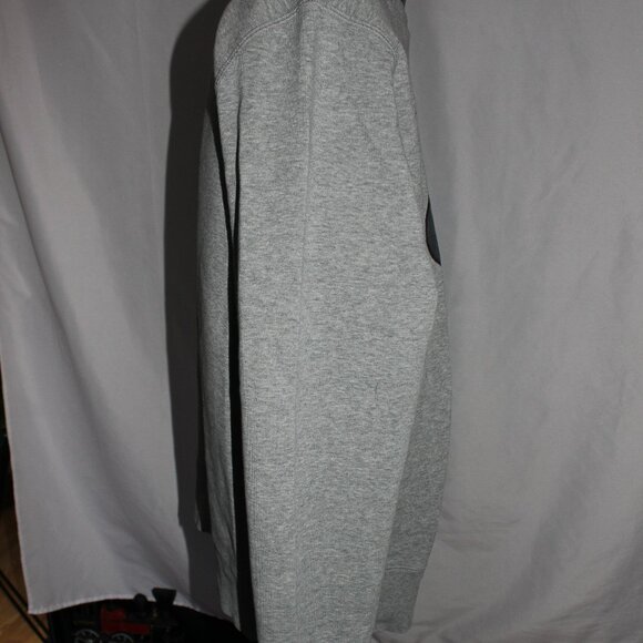 Vintage 90s Y2K Nike Swoosh Spellout Gray Crewneck Sweatshirt Men's X-Large - Picture 8 of 12